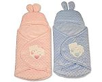 Einschlagdecke/Schlafsack mit Kapuze - Noppen-Relief Großhandel