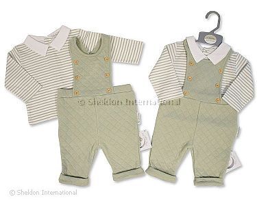 Baby Jungen Latzhosen-Zweiteiler - Großhandel