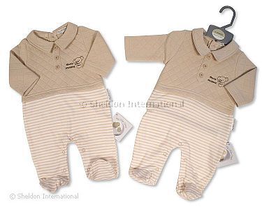 Baby Jungen Einteiler - Neu auf der Welt - Großhandel