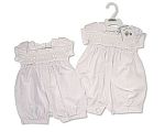 Mädchen Spielhose mit Smocking und Schleifen Großhandel