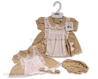 Baby Kleidchen mit Spitze und Stickerei - Großhandel
