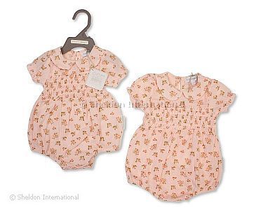 Baby Mädchen Spielhose - Rosen - Großhandel