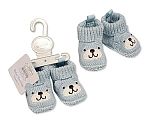 Gestrickte Booties - Hundegesicht Großhandel
