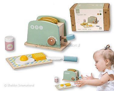 Toaster Lernspielzeug aus Holz - Großhandel