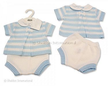 Baby Jungen Strick-Zweiteiler - Großhandel