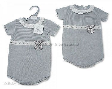 Baby Strick-Spielhose mit Schleife - Großhandel