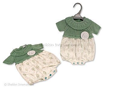 Baby Strick-Spielhose mit Kragen - Ballons - Großhandel