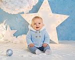 Jungen Kinderwagen-Strickjacke mit Pelz-Kapuze Großhandel