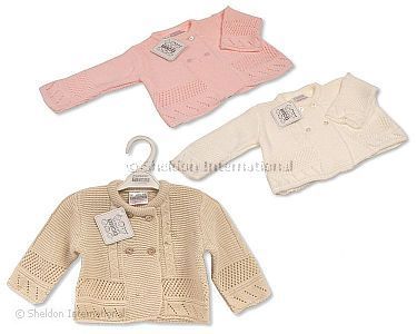 Baby Mädchen Strickjacke - 188 - 9-24 Monate - Großhandel