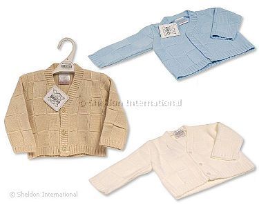 Baby Jungen Strickjacke - 189 - 9-24 Monate - Großhandel