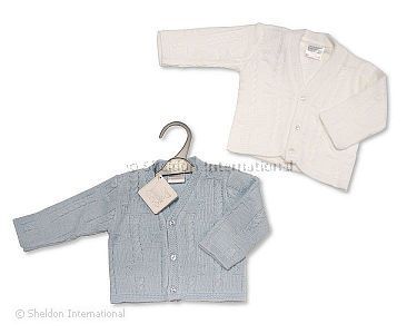 Baby Jungen Strickjacke -575- Ngb-9 Monate - Großhandel