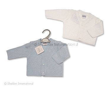 Baby Jungen Strickjacke -576- Ngb-9 Monate - Großhandel