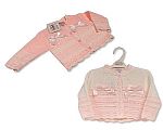 Mädchen Strickjacke mit Schleifen - 585 - Ngb-9 Monate Großhandel