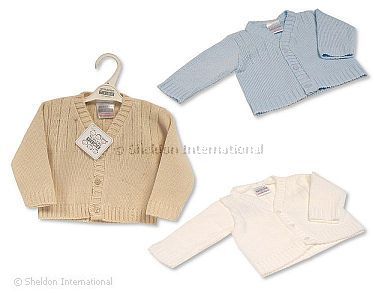 Baby Jungen Strickjacke - 591 - Ngb-9 Monate - Großhandel