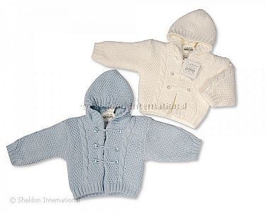 Baby Jungen Kinderwagen-Strickjacke - 629 - Großhandel