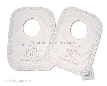 Baby Überzieh-Tauflätzchen - Welcome to the World - Großhandel