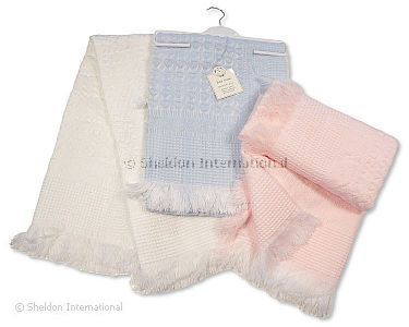 Baby Acryl Strickdecke auf Bügel - Großhandel