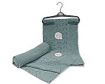 Strickdecke auf Bügel mit Pointelle Muster Großhandel