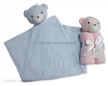 Baby Wickeldecke mit Teddy-Kopf - Großhandel