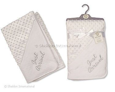 Gesteppte Baby Noppen-Wickeldecke - Just Arrived - Großhandel