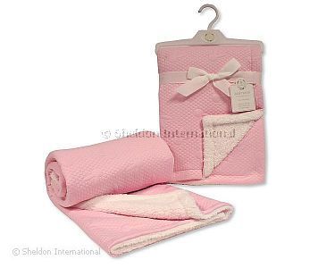 Baby Wickeldecke - Hase - Rosa - Großhandel
