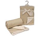 Wickeldecke - Hase - Taupe Großhandel