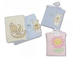 Bestickte Baby-Fleecedecke - 3d und Tuling bag Großhandel