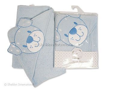 Baby 3D-Kapuzenhandtuch - Hund - Großhandel