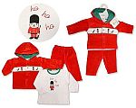 Gesmockter Weihnachts-Nicki-Dreiteiler - Ho, Ho, Ho Großhandel