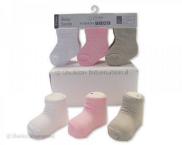 Baby Mädchen Socken - Herzen - Großhandel