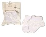 Socken mit Spitze - Weiß - Kleine Größen Großhandel