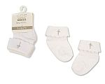 Taufsocken - Kreuz Großhandel