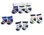 Jungen Socken 3-er Pack - Autos/Sterne/Streifen Großhandel