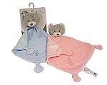 Baby Teddy Schmusetuch mit Rassel