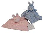 Schmusetuch - Hase - Rosa und Hellblau Großhandel