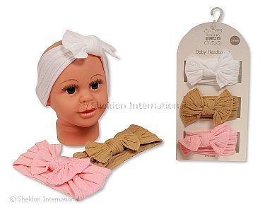 Baby Haarband Set 3er Pack - Großhandel