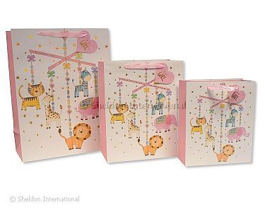 Geschenktasche ' It's a Girl' - Mobile - Großhandel