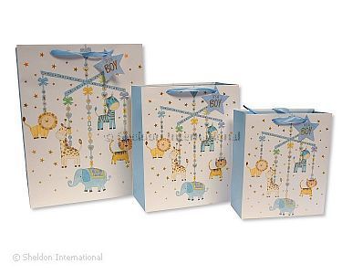 Geschenktasche ' It's a Boy' - Mobile - Großhandel
