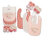 Mädchen Lätzchen und Socken Set - Little Angel Großhandel