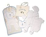 5 tlg. Jungen Baumwoll-Geschenkset mit Papiertasche - Little Prince Großhandel