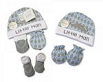 Mütze, Socken und Handschuh Set - Little Man Großhandel