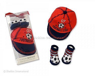 Baby Jungen Cap und 3D-Socken Set - Großhandel