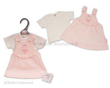 Frühchen Mädchen Kleidchen Set - Knuddel mich - Großhandel
