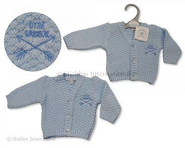 Baby Frühchen Jungen Strickjacke - Kleiner Kämpfer - Großhandel