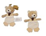 Teddy Schmusetuch mit Rassel, Beißhilfe und Raschelpapier Großhandel