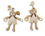 Teddy Aktivitäts-Spielzeug mit Klemme, Beißhilfe und Ring Großhandel