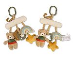 Teddy Hänge-Aktivitätsspielzeug mit Raschelpapier, Rassel, Quietscher und Beißhilfe Großhandel